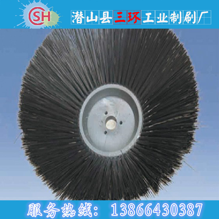 供应方形孔扫刷 耐磨扫路刷 扫雪刷 滚扫片 垃圾箱扫灰刷