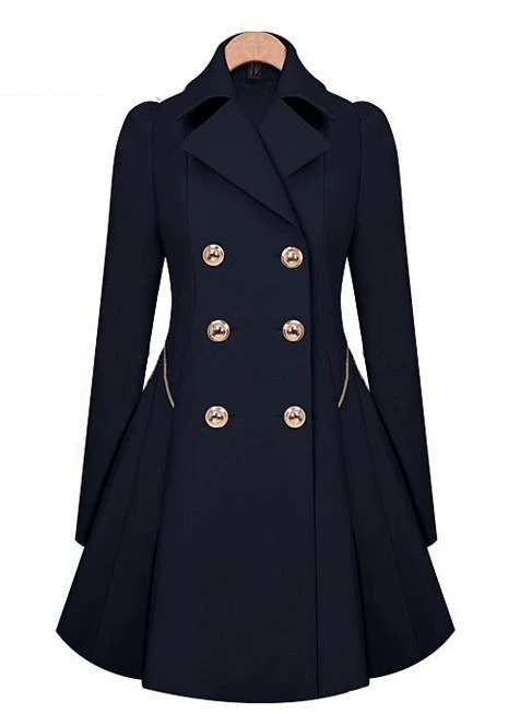 Длинная куртка, осеннее trench-coat, оптом, европейский стиль, облегающий, средняя длина, плюс сайз