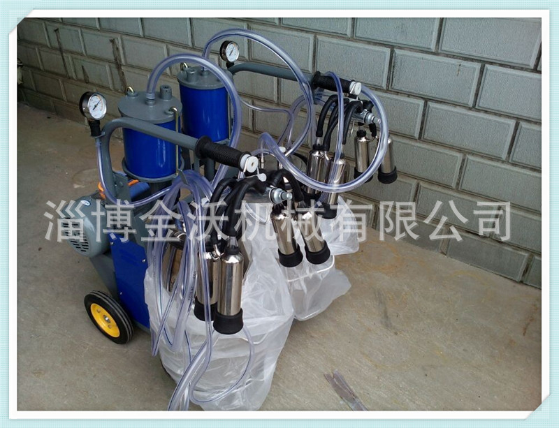 活塞式双桶奶牛挤奶机