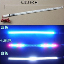 新款30CM 摩托车改装霹雳游侠灯摩托车爆闪灯呼吸灯12VLED软灯条