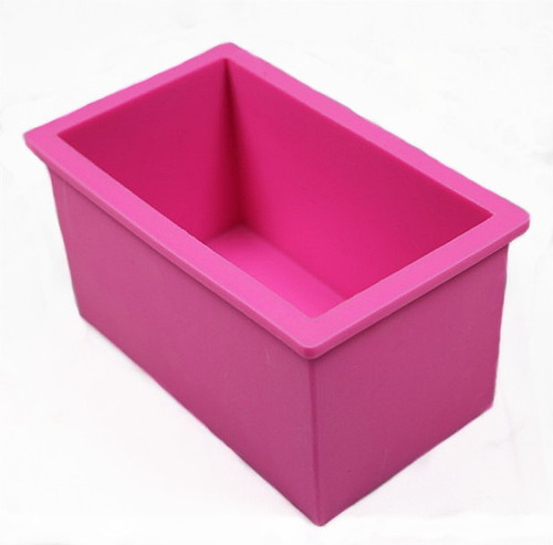 Supply of silicone molds, rectangular handmade soap molds, right-angled rectangular molds, length 12.5*7*7.5CM