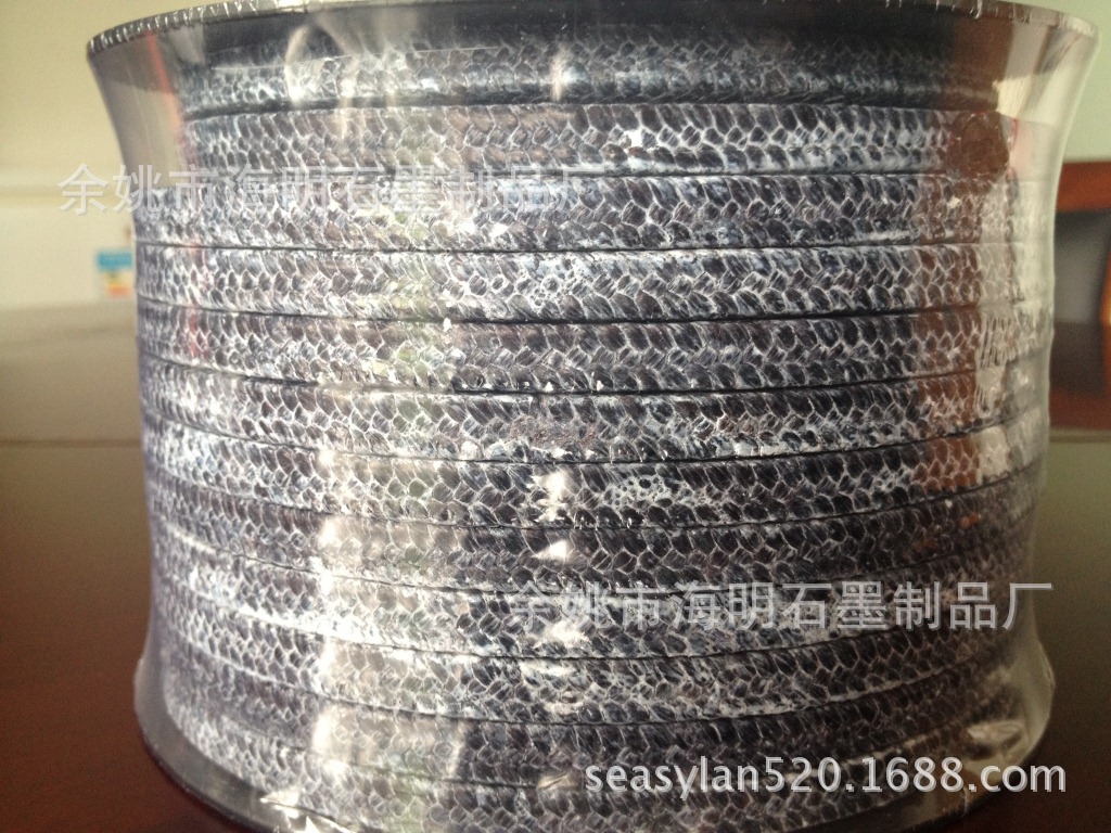 浙江厂家现货供应碳素盘根 碳纤维盘根岩棉制品