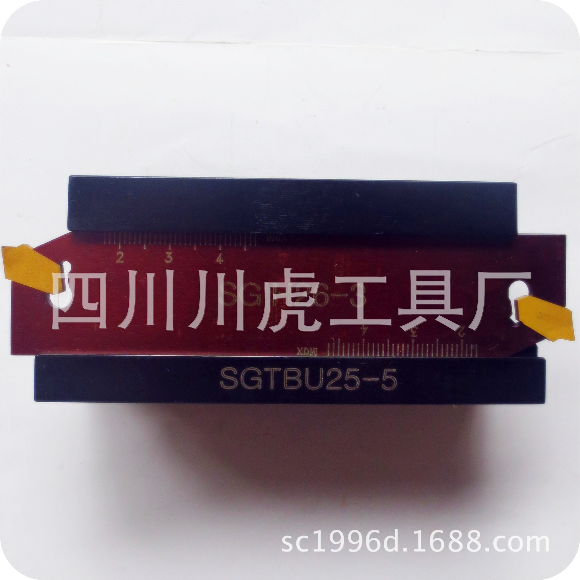 带刻度切刀板/切断刀板/切刀座/红褐色切刀板：SGIH26-3