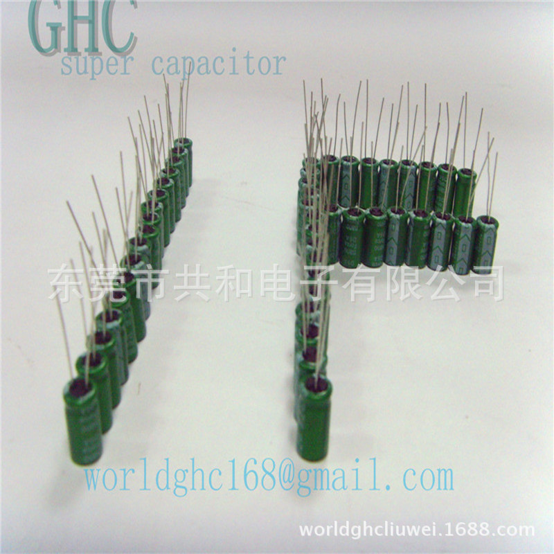 厂家定制 2.7V1F 超级电容 玩具专用