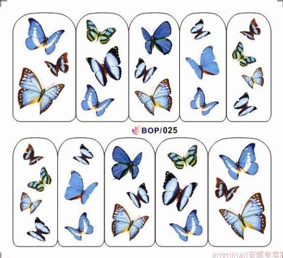 Nail Decals Nail Art Stickers Watermark Stickers Water Transfer Decals Full Edition Water Stickers BOP Series 25-48 Nail Decals Nail Art Stickers Watermark Stickers Water Transfer Decals Full Edition Water Stickers BOP Series 25-48
