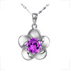 Pendant, silver 925 sample, Korean style, wholesale