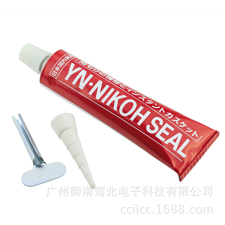 日本原装进口密封胶 东之胶 东芝胶 汽车发动机玻璃耐高温寒 黑胶