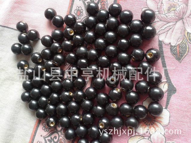 机床操作件胶木球手柄球M6 M8 M10 M12 M14 M16河北盐山机床附件