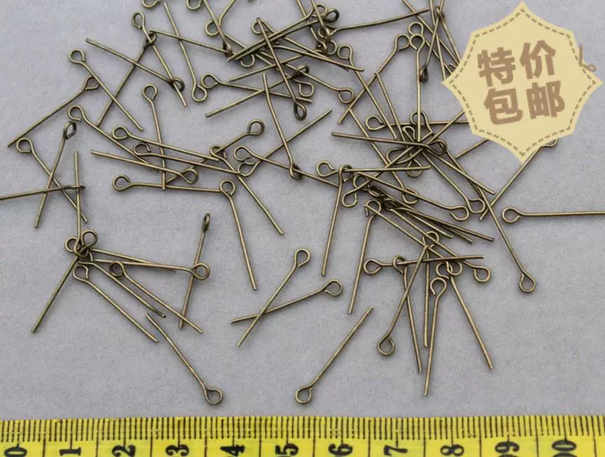 Оптовая продажа древней бронзовой серебряной булавки с 9 Словами/9 контактов/соединительных штифтов украшения DIY Материал ювелирные аксессуары