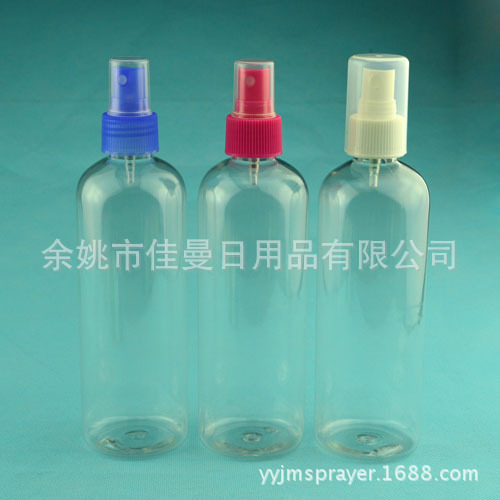 供应300ml塑料瓶 喷雾瓶 透明清洁剂瓶 雾化剂瓶