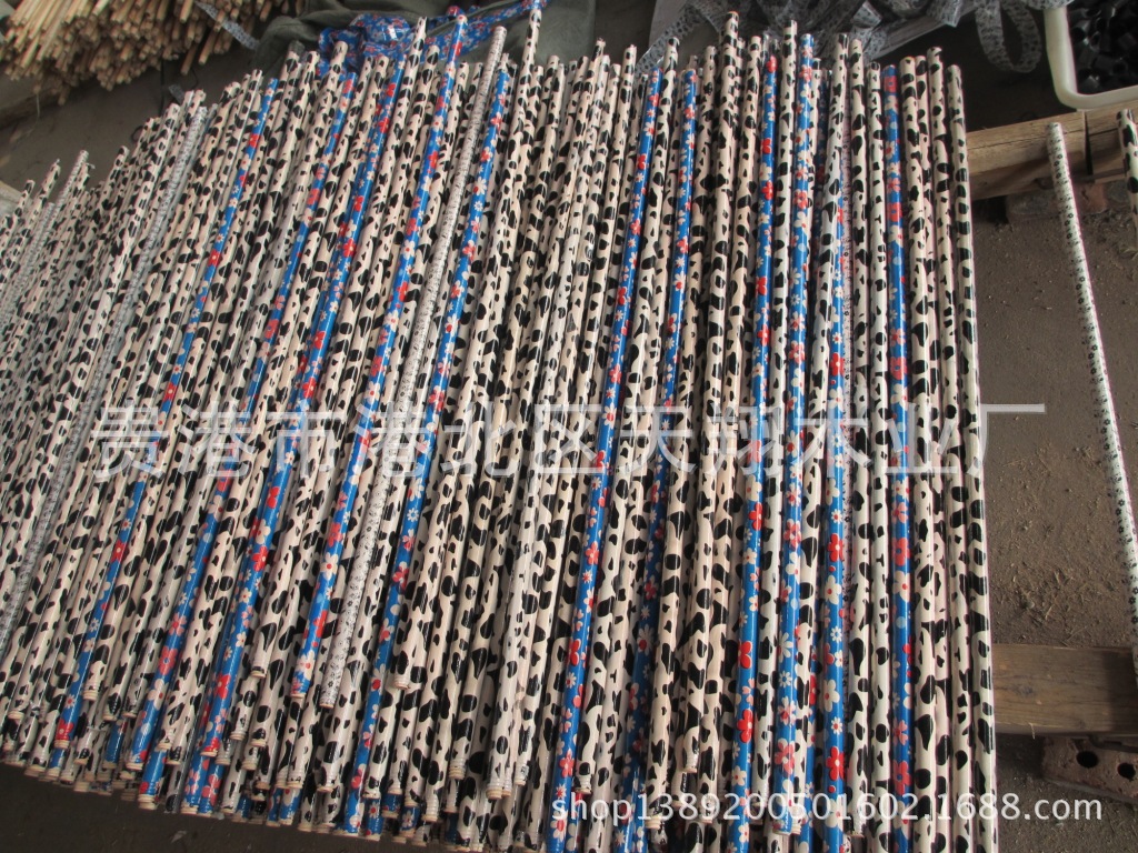 pvc膜包塑掃把柄