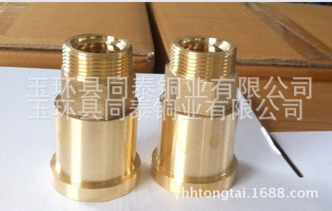 玉环铜阀门 源头厂家批发铜阀杆螺母 PE压缩管件 球阀 角阀 管件