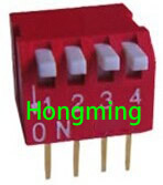 DP-2.54平拨侧拨拨码开关dip开关SMT贴片拨码开关1-12段位齐全。