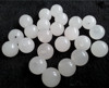 Replica white jade, round beads, wholesale
