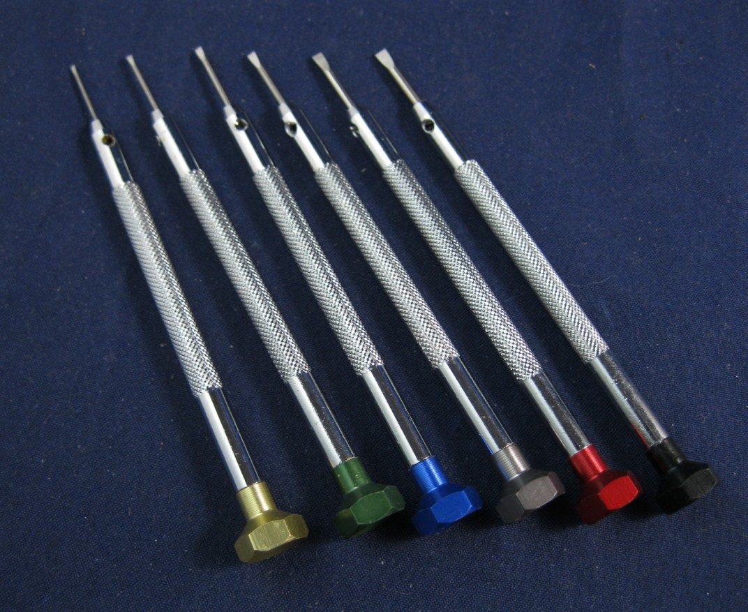 修表工具 一字螺丝批 起子 螺丝刀 好质量刀头 0.8-1.8MM