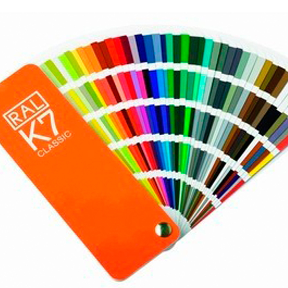 RAL-K7 Color card Germany Raul International standard Color card Color collocation Proofreading paint coating Industry Color card