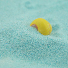 天蓝沙子 微景观装饰彩色沙子 儿童玩具沙画砂子 微景观沙