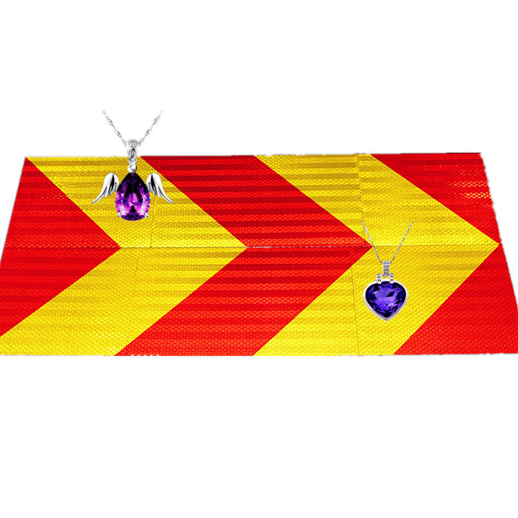 Reflective Material direct deal 1.5MM Aluminum Twill Gifted class truck Tail sign reflector panel