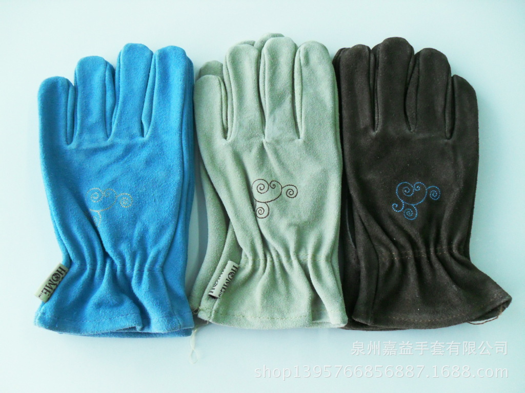 牛二层皮司机手套