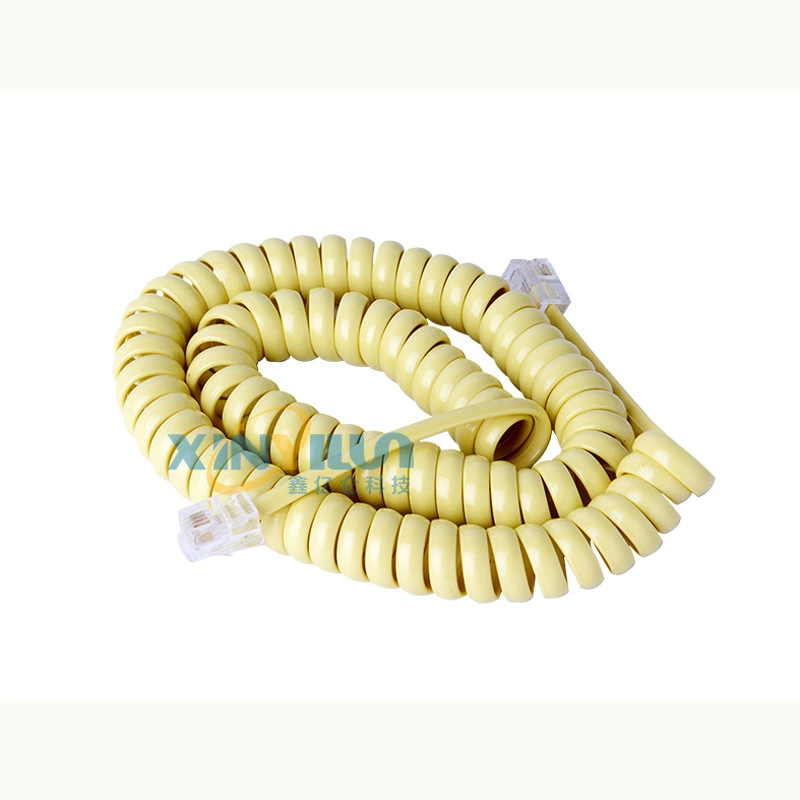 Телефонная линия телефонная трубка линия Телефонная кривая телефонная ручка линия 3 м бежевый 4P4C