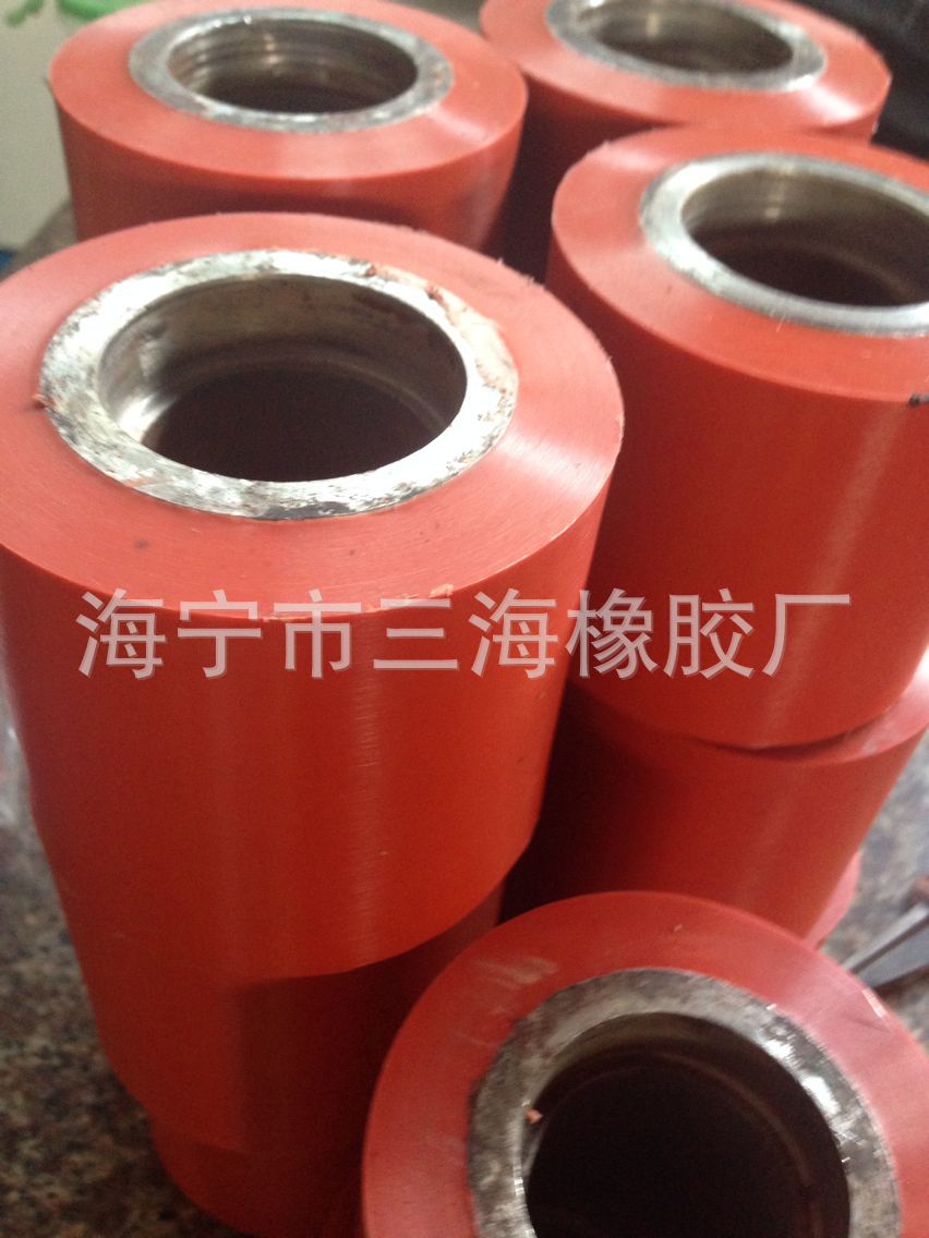 厂家直销 橡胶包铁件 定制加工金属包胶产品 金属包胶件