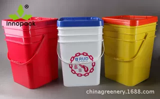 供应塑料方桶、20L方桶、20L塑料方桶、美式塑料方桶