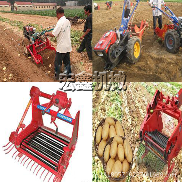 土豆收货机好用的 单人操作 花生收获机
