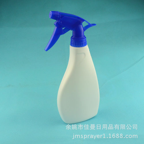 500MLPE握手喷枪清洁剂瓶 