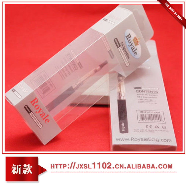 厂家批发电子烟透明塑料胶盒PVC盒 连体盒透明pvc盒 pvc包装盒