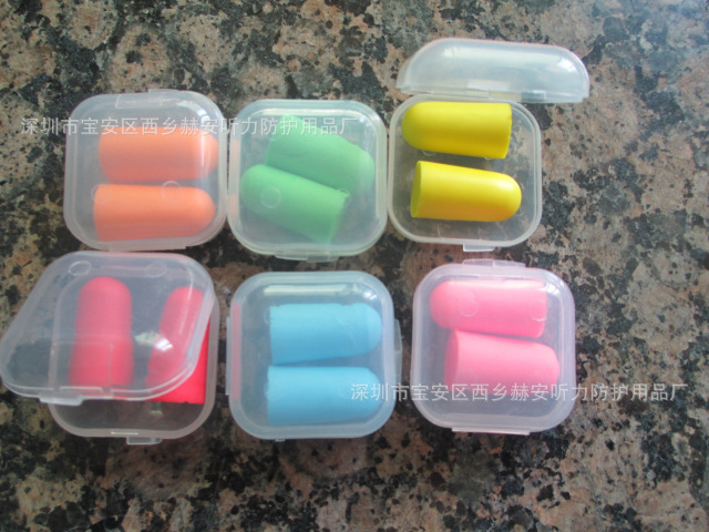 Protective Earplugs in Small Square Packaging, Noise Reduction and Soundproofing for Sleep, Anti-Noise Sponge Wholesale, Ultra-Light Soundproof Miracle