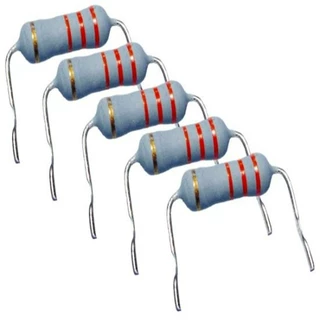 供应绕线电阻KNP1/4W 1/2W 1W 2W 10R铁铜线/编带散装