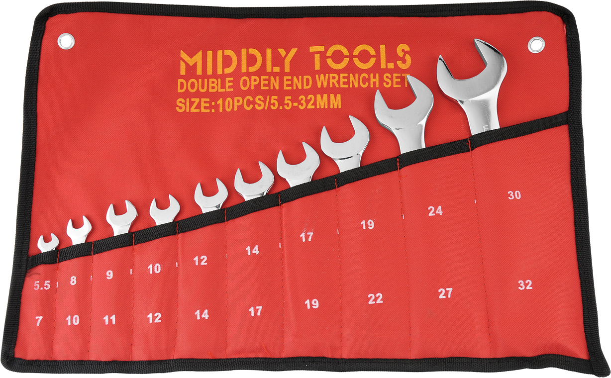 厂家生产镜面开口扳手双头呆扳手两用扳手 梅花扳手