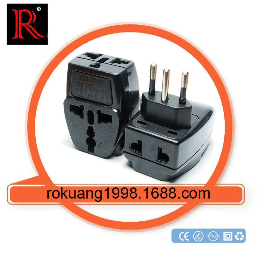 WDS-13A 巴西转换插座 巴西插头 巴西转换器 一转三适配器一出三