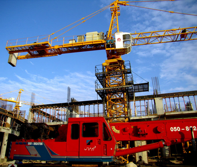 出口阿尔及利亚 10吨塔机 10吨塔吊 10吨吊车 160塔吊 160塔机