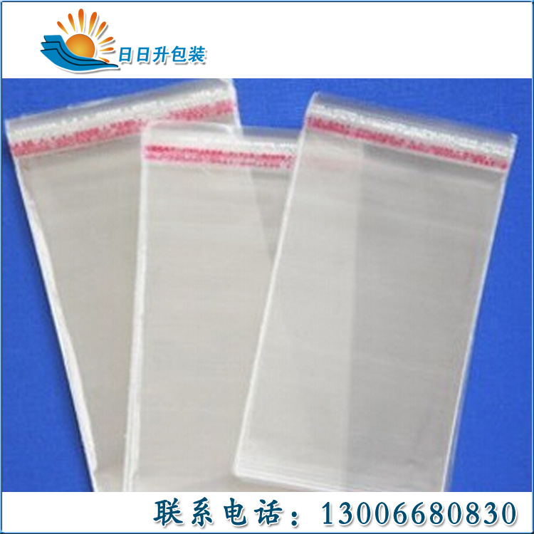 Manufactor Direct selling Two-sided Self sealing bag 5 3.5*7 + 2cmOPP Self-adhesive bags Plastic necklace bag