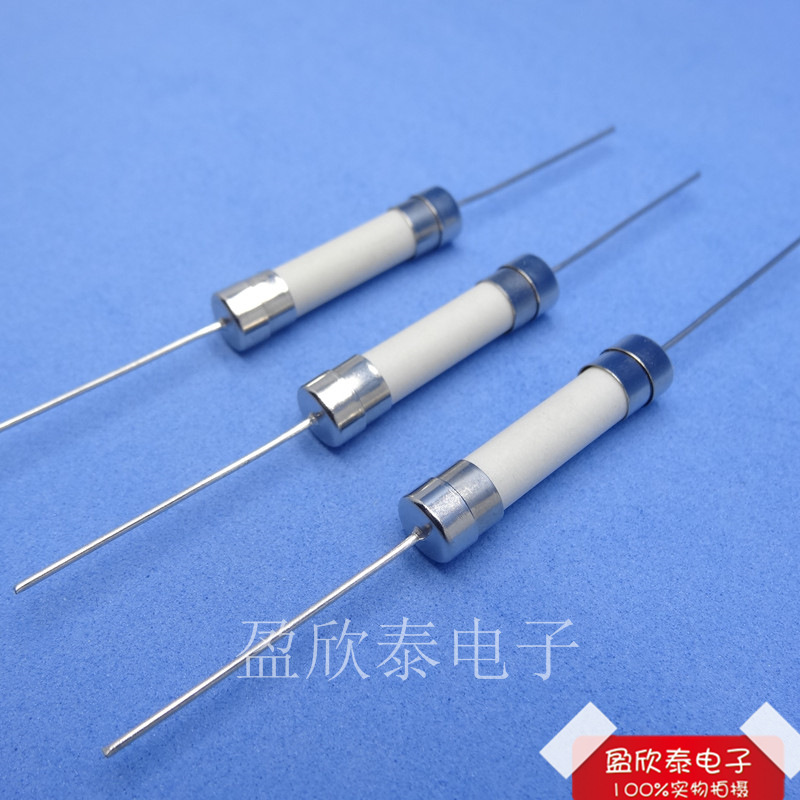 0.5A~30A陶瓷保险丝管 6X30带脚保险管5A10A15A20A25A30A