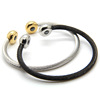 Steel wire stainless steel, bracelet, fashionable cable suitable for men and women