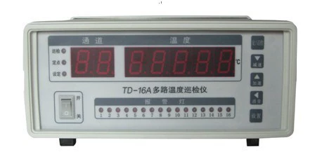 Многоканальный тестер температуры TD16 каналов с U-образным диском, многоканальный прибор для проверки температуры, релейный выход «один в одном»
