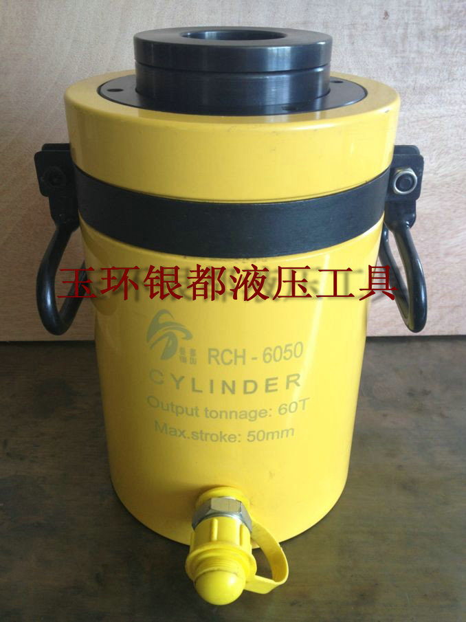 RCH-6050液压中空千斤顶 空心千斤顶 中空油缸 60吨行程50mm