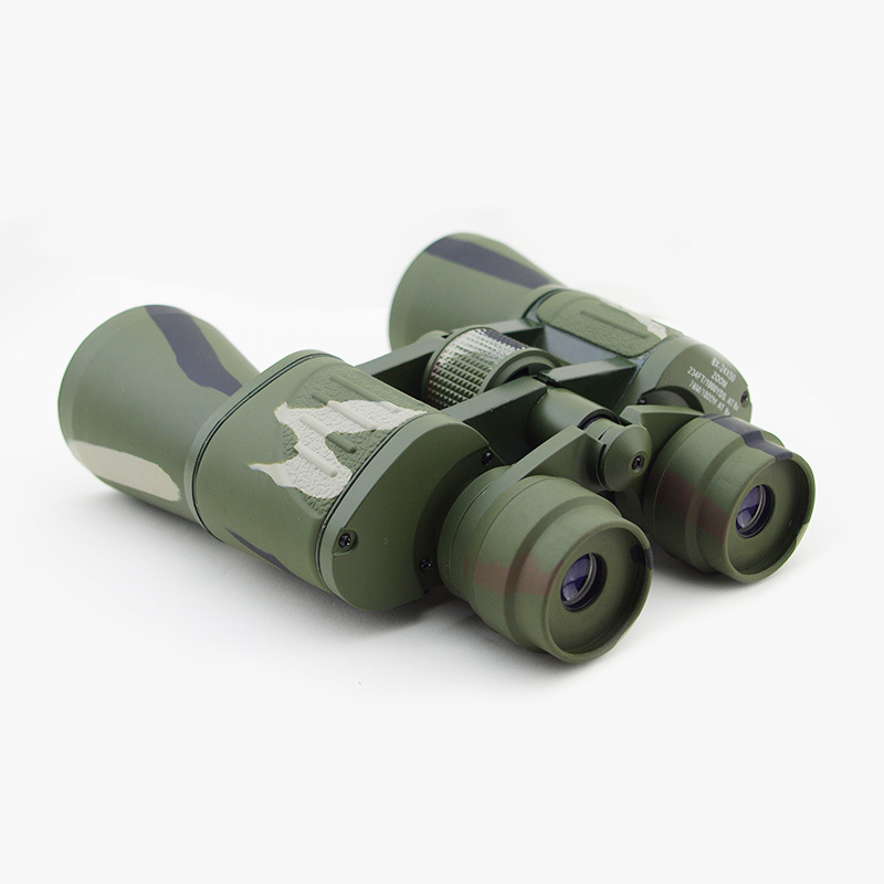 迷彩绿膜微光可视10-180x100变倍双筒望远镜
