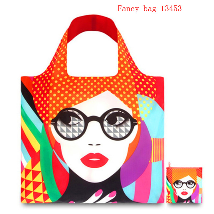 超市购物袋 便携购物袋 折叠环保袋 家居用品收纳袋