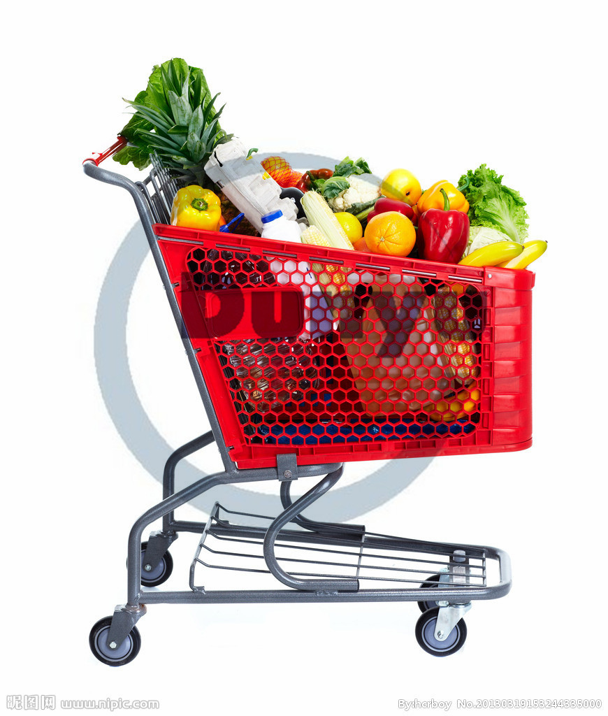 批发供应亚式、日式款超市购物车