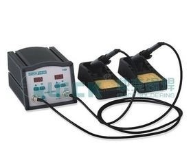 原装快克QUICK203D双工位无铅焊台 快克203D高频无铅电烙铁