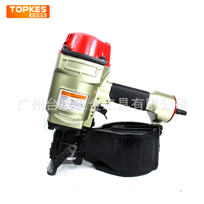 台湾拓普凯斯气动卷钉枪CN70气动打钉枪木工卷钉枪CN80 CN55