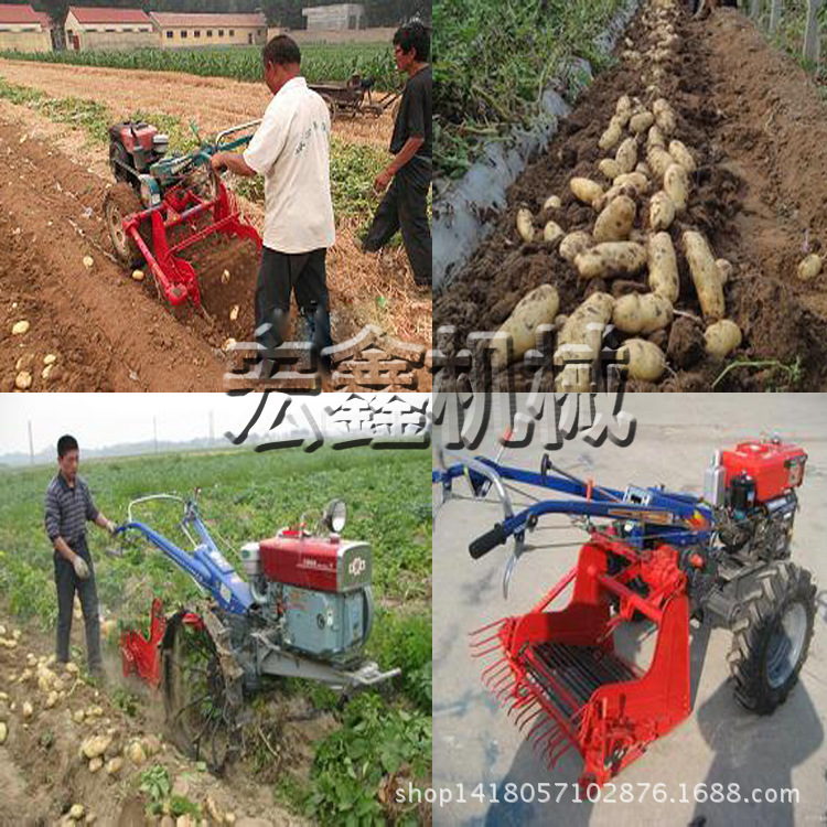 土豆收货机好用的 单人操作 花生收获机