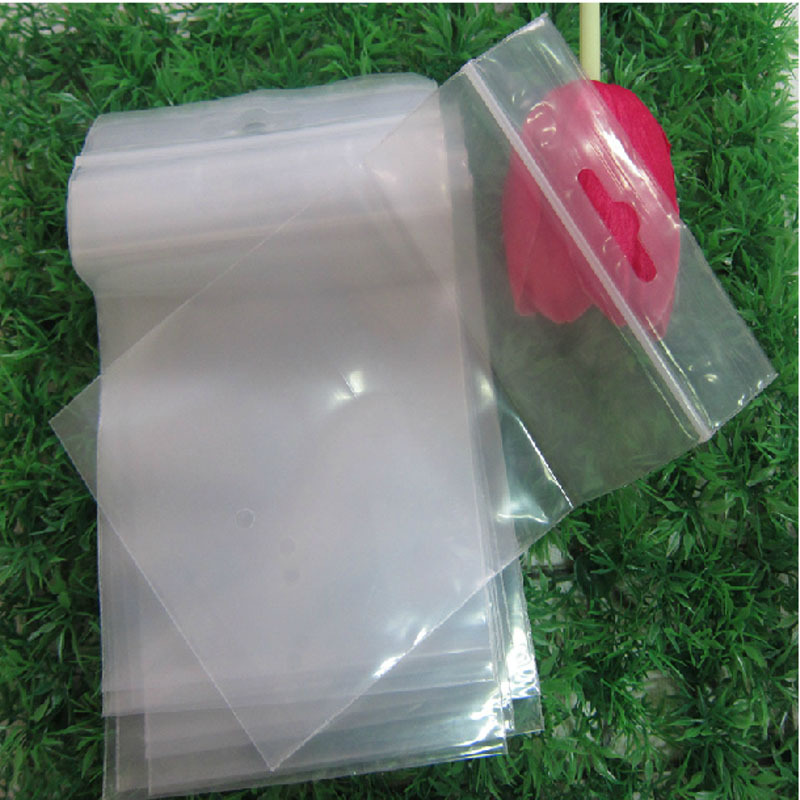 PE10*17cm*16丝飞机孔自封袋 拉链袋有气孔 鞋垫包装袋加厚100个