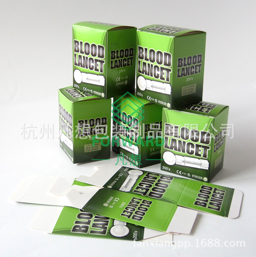 采血针包装盒