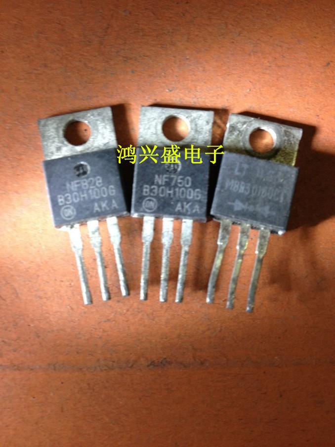 专营三极管批发B30H100G MBR30100CT仪器测试 质量保证