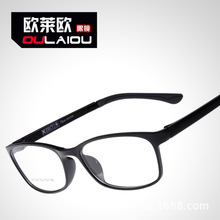 2023新款仿钨钛塑钢眼镜架 男女款时尚记忆中大眼镜1304批发