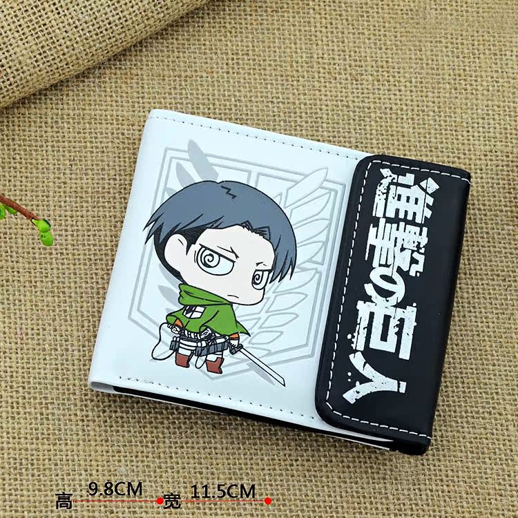 按扣錢包-進擊的巨人兵長
